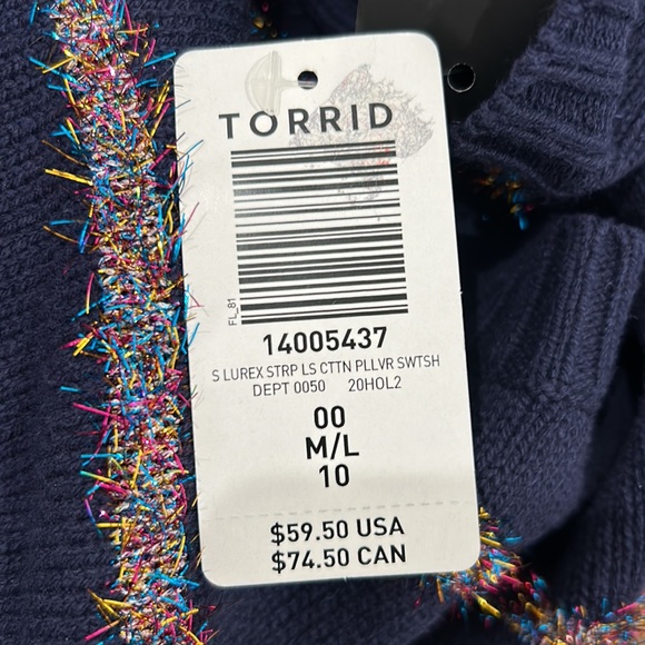 Torrid Sweater, Size 00 - Picture 11 of 11